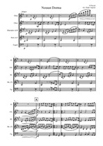 Nessun Dorma für Holzbläserquintett von G. Puccini