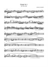 5 Etüden für Oboe Solo