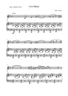 Ave Maria für Orgel u. Horn