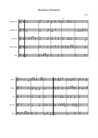 Rondeau Menuett für Brass