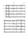 Air von Händel für Brass